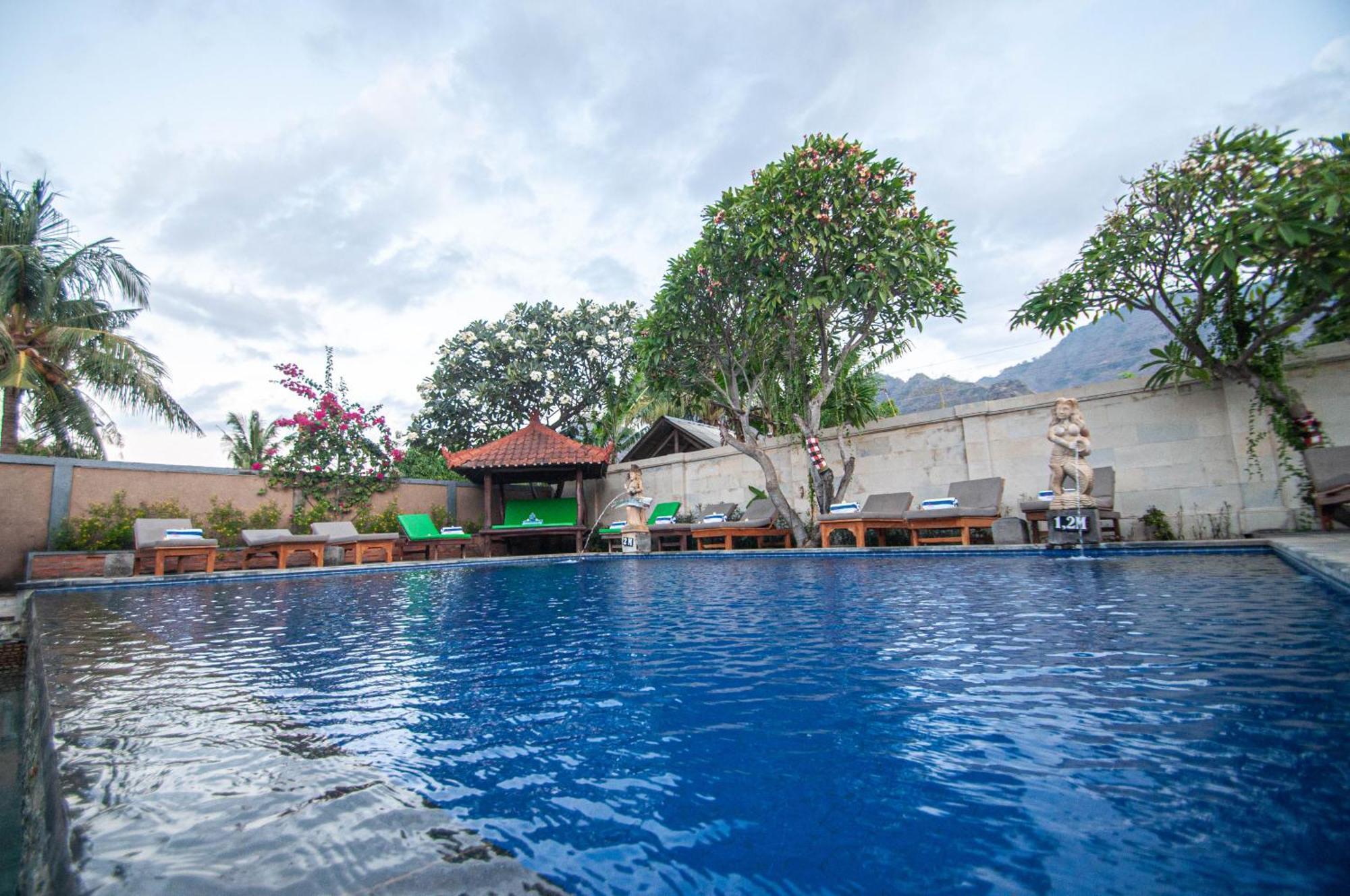 Kubuku Eco Dive Lodge And Yoga Pemuteran Eksteriør bilde