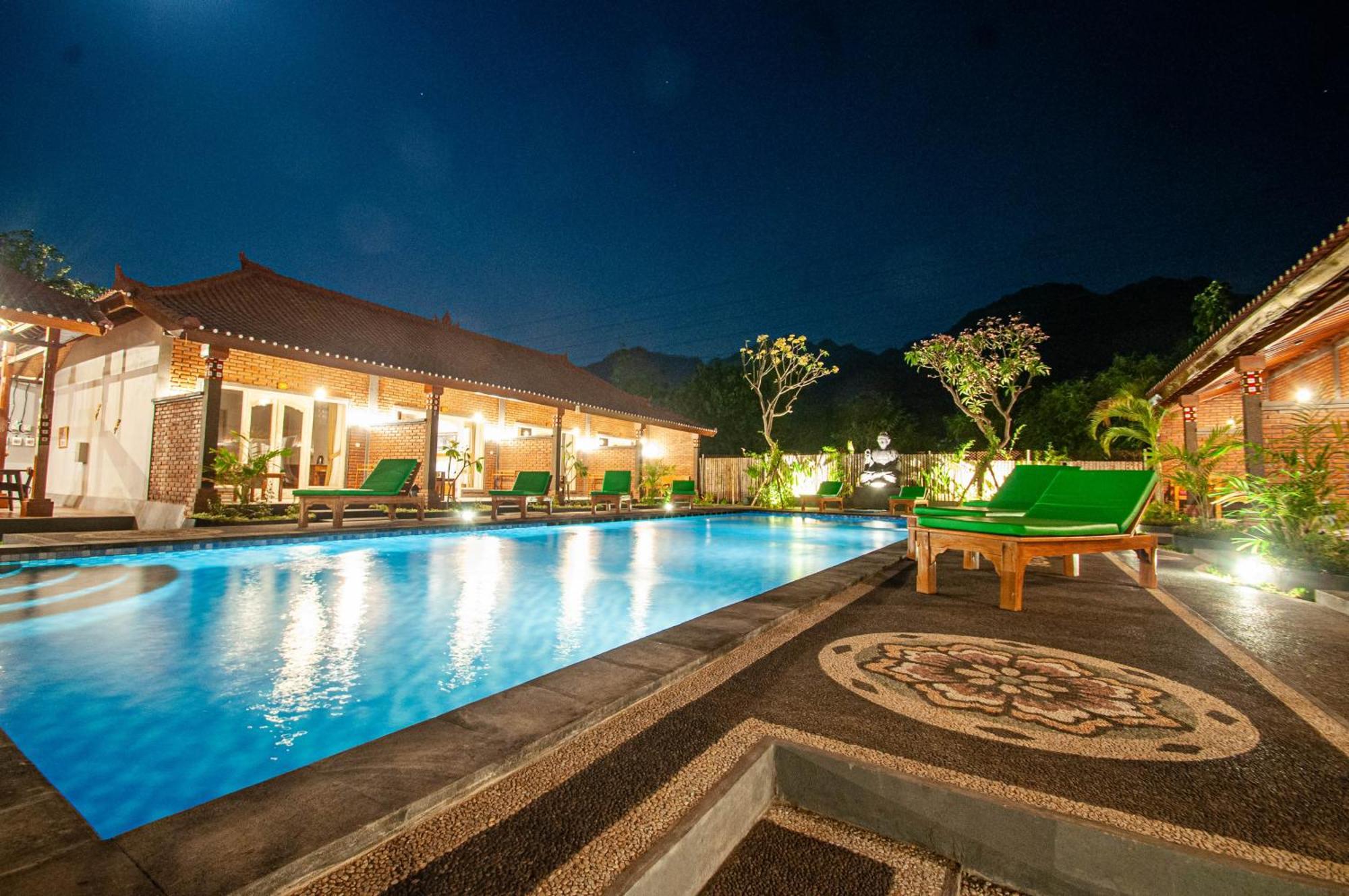 Kubuku Eco Dive Lodge And Yoga Pemuteran Eksteriør bilde