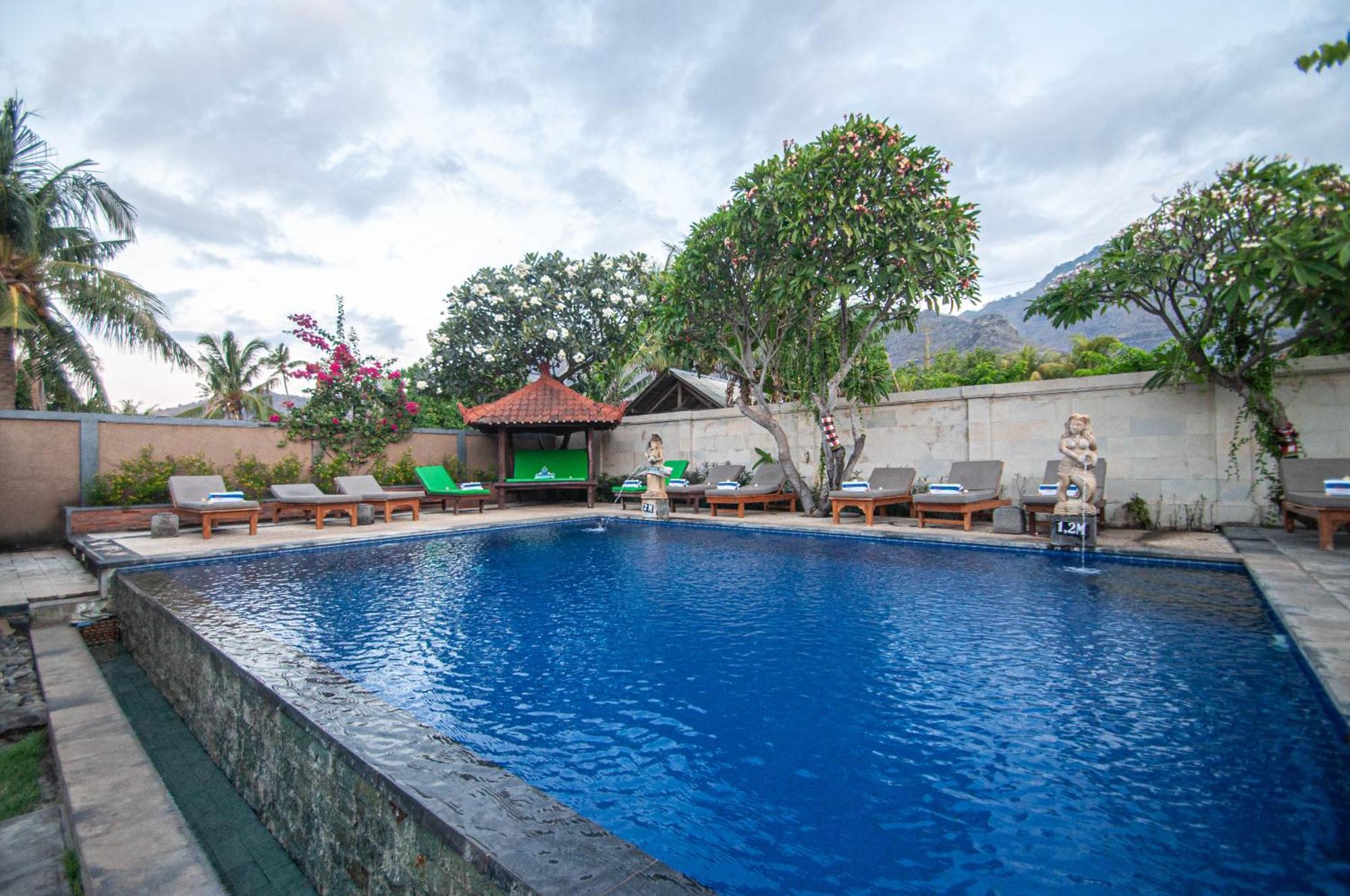 Kubuku Eco Dive Lodge And Yoga Pemuteran Eksteriør bilde